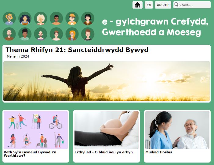 Sancteiddrwydd Bywyd Gwefan